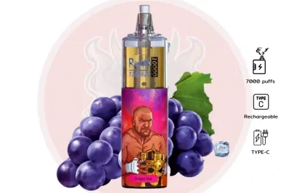 Randm 7000 Puffs องุ่นเย็น - 390 บาท