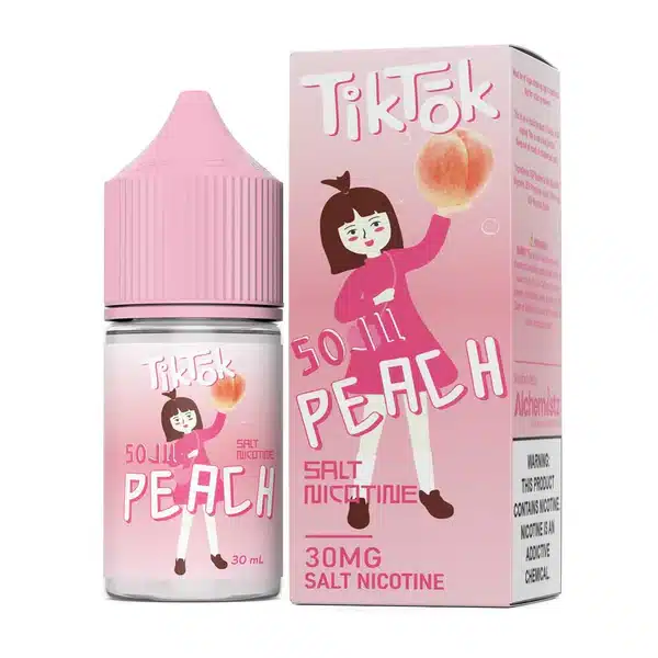 TikTok โซจูพีช 30ml - 250 บาท