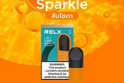 relx infinity รสส้มโซดา - 130 บาท