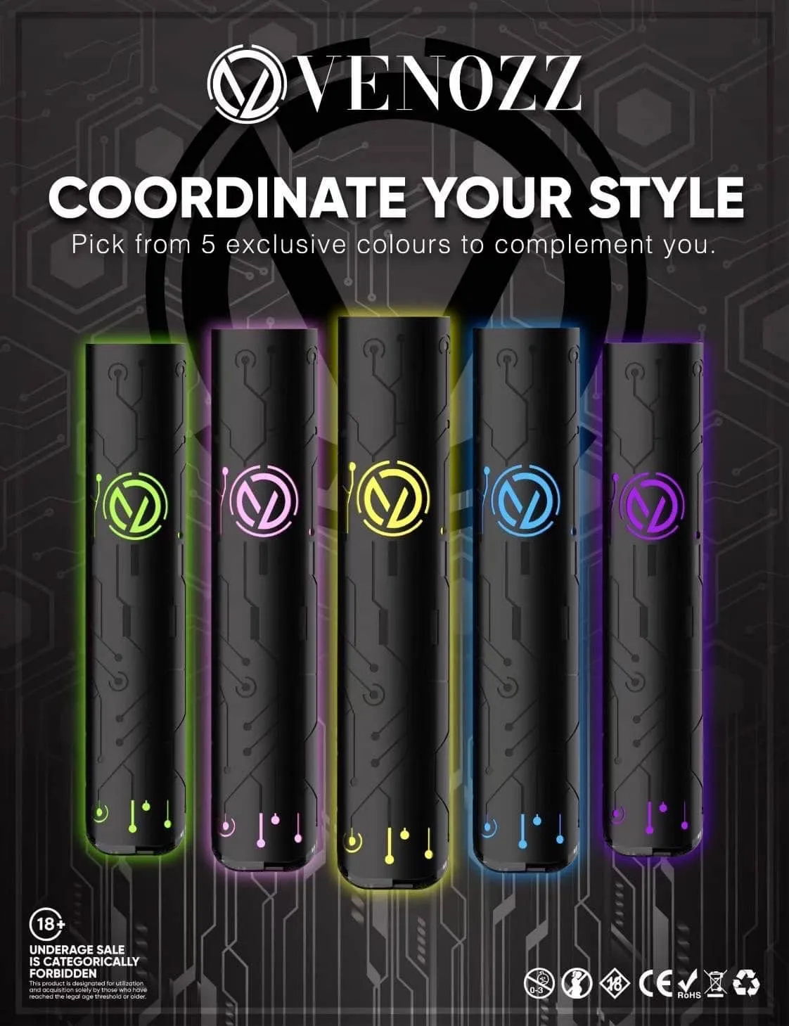 Venozz เครื่องเปลี่ยนหัว - 1090 บาท