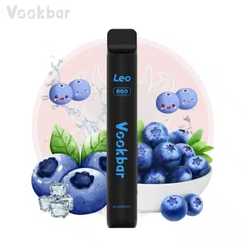 VookBar Leo บลูเบอร์รี่ – 800 Puffs - 150 บาท