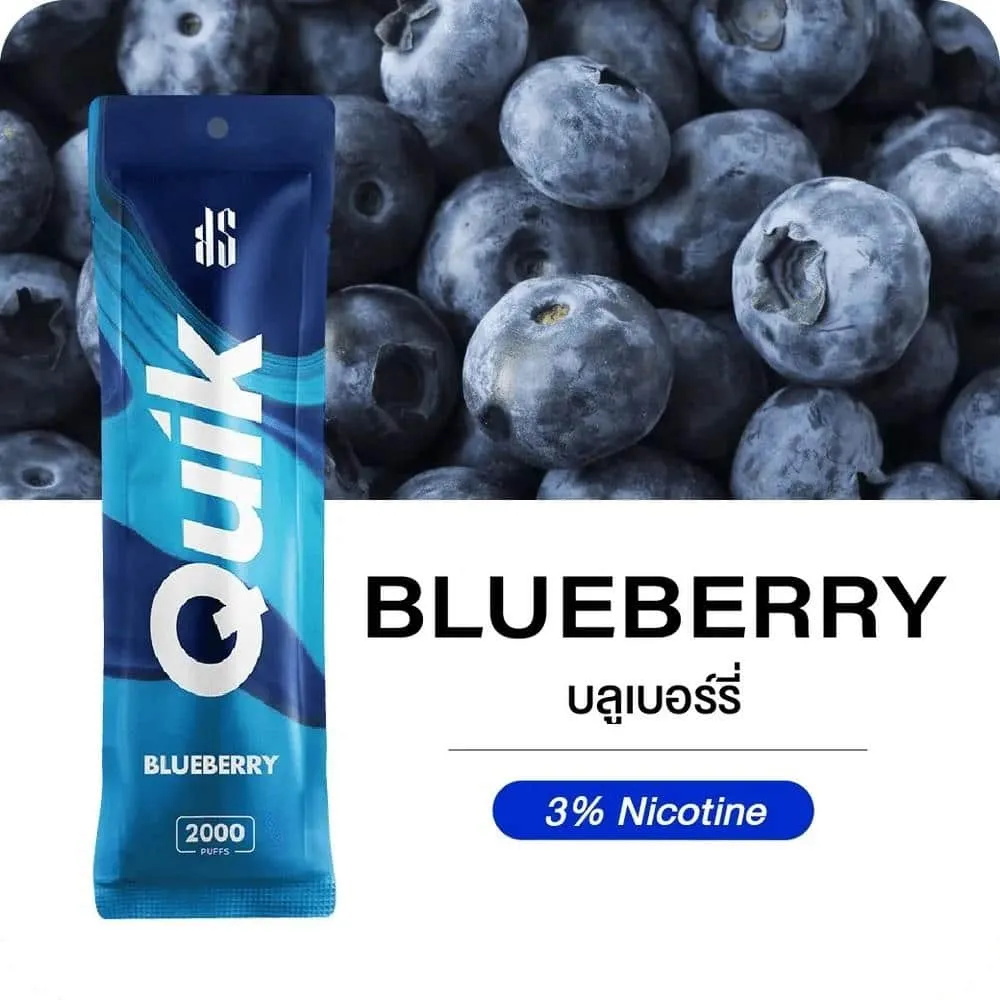 Quik 2000 คำ รสบลูเบอรี่ - 290 บาท