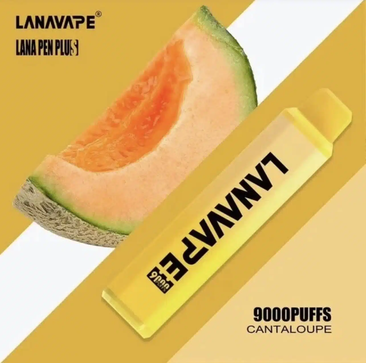Lanna Vape แคนตาลูป – 9000 Puffs - 420 บาท