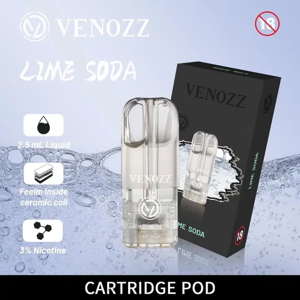 Venozz มะนาวโซดา เย็นกลาง - 130 บาท