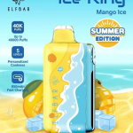 Elfbar Ice King มะม่วงเย็น – 40000 Puffs - 1390 บาท