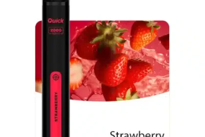 VookBar Quick สตรอเบอรี่เย็น – 2000 Puffs - 220 บาท