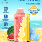 Elfbar Ice King แตงโมเย็น – 40000 Puffs - 1390 บาท