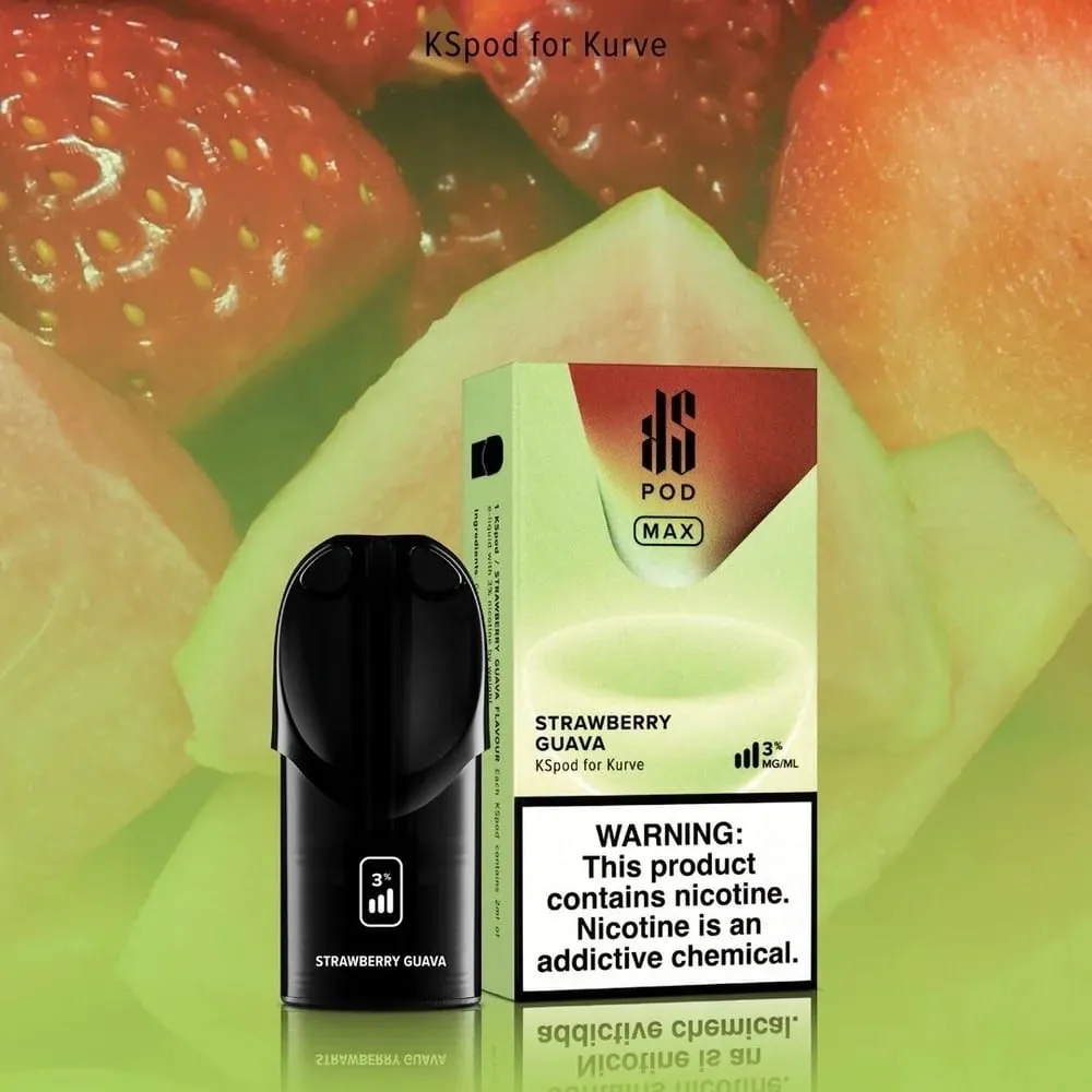 KS MAX รสสตอเบอรี่ ฝรั่ง - 130 บาท