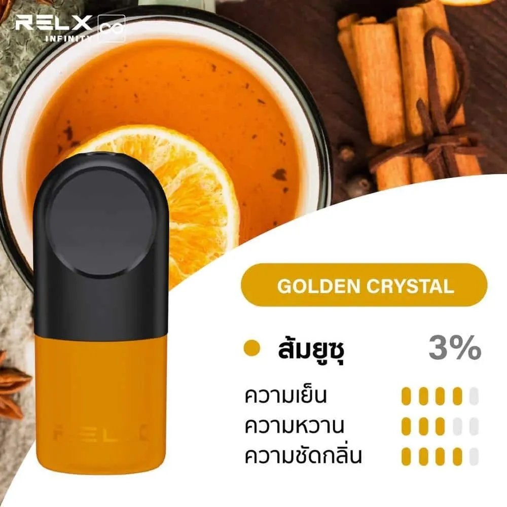 relx infinity รสส้มยูซุ - 130 บาท
