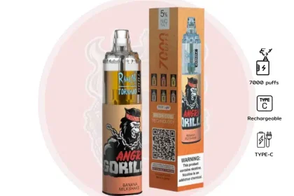 Randm 7000 Puffs กล้วยมิลค์เชค - 390 บาท