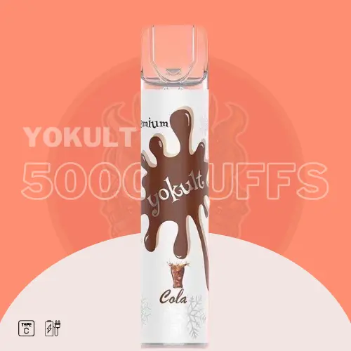 Yokult โคล่า – 5000 Puffs - 290 บาท