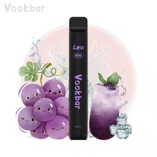 VookBar Leo องุ่นเย็น – 800 Puffs - 150 บาท