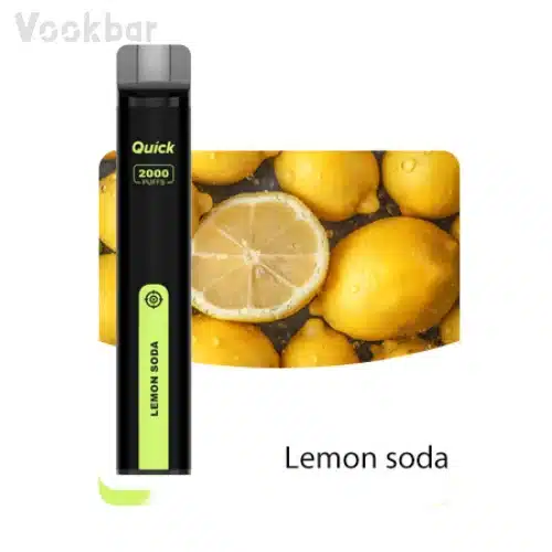 VookBar Quick มะนาวโซดา – 2000 Puffs - 220 บาท