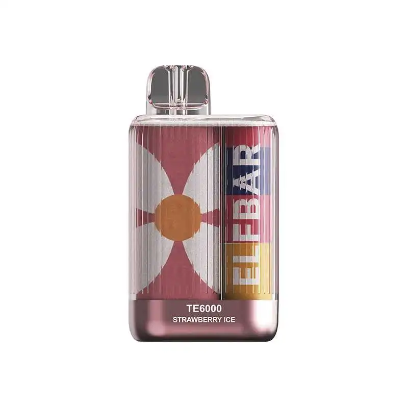 Elfbar TE สตรอว์เบอร์รี่ – 6000 Puffs - 390 บาท