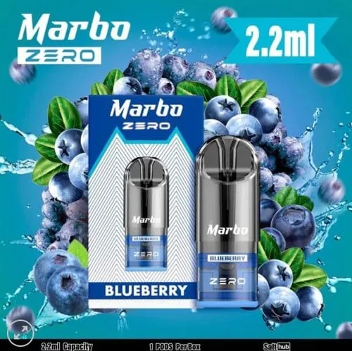 Marbo Zero รสบลูเบอร์รี่ - 130 บาท