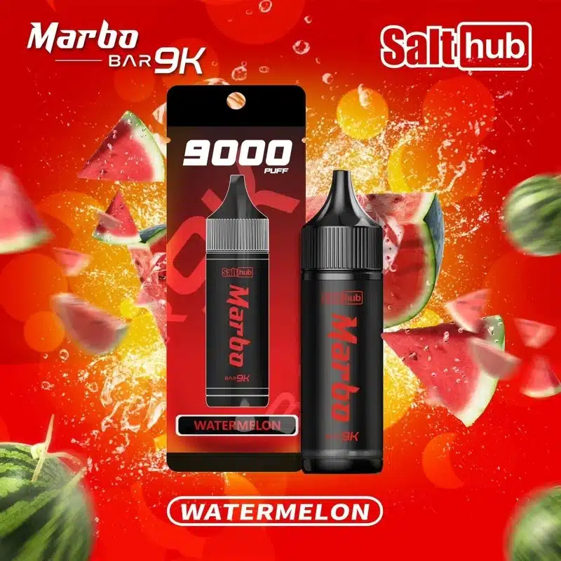 พอตใช้แล้วทิ้ง Marbo แตงโม – 9000 Puffs - 390 บาท