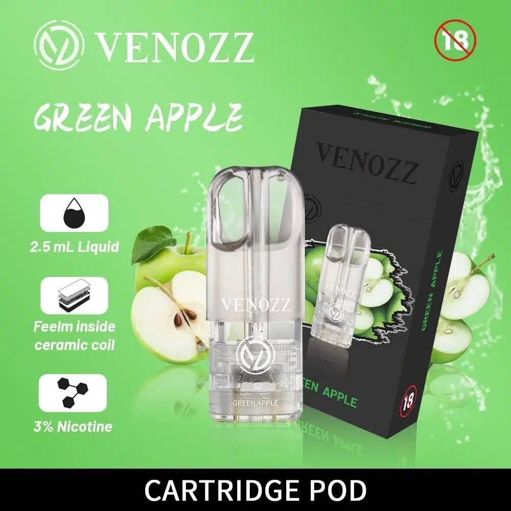 Venozz แอปเปิลเขียว เย็นกลาง - 130 บาท