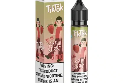 Tiktok โซจูสตอเบอรรี่ผสมโซดา 30 ml. - 140 บาท
