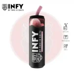 INFY 6000 Puffs ไอศกรีมสตรอเบอรี่ (Strawberry ice cream) - 350 บาท