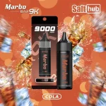 พอตใช้แล้วทิ้ง Marbo โคล่า – 9000 Puffs - 390 บาท