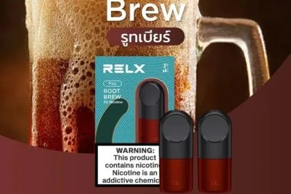 relx infinity รสรูทเบียร์ - 130 บาท