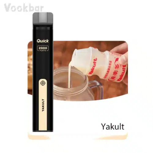 VookBar Quick ยาคูลท์ – 2000 Puffs - 220 บาท