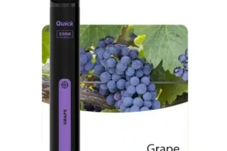VookBar Quick องุ่นเย็น – 2000 Puffs - 220 บาท