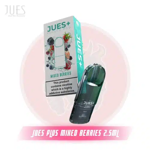 Jues Plus มิกซ์เบอร์รี่ (Mixed Berries) 2.5 ml. - 130 บาท