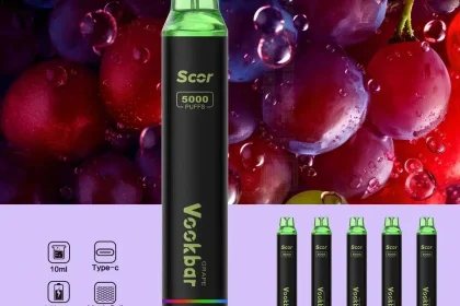 VookBar Scor องุ่นเย็น – 5000 Puffs - 350 บาท