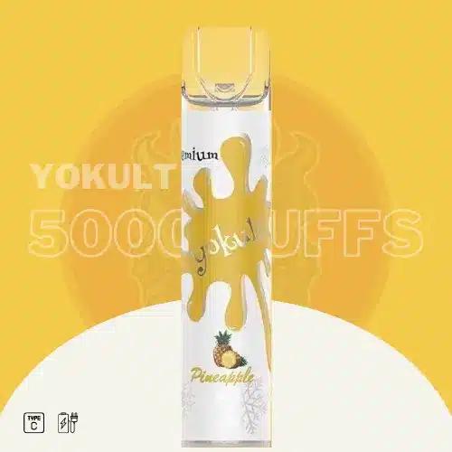 Yokult สับปะรด – 5000 Puffs - 290 บาท