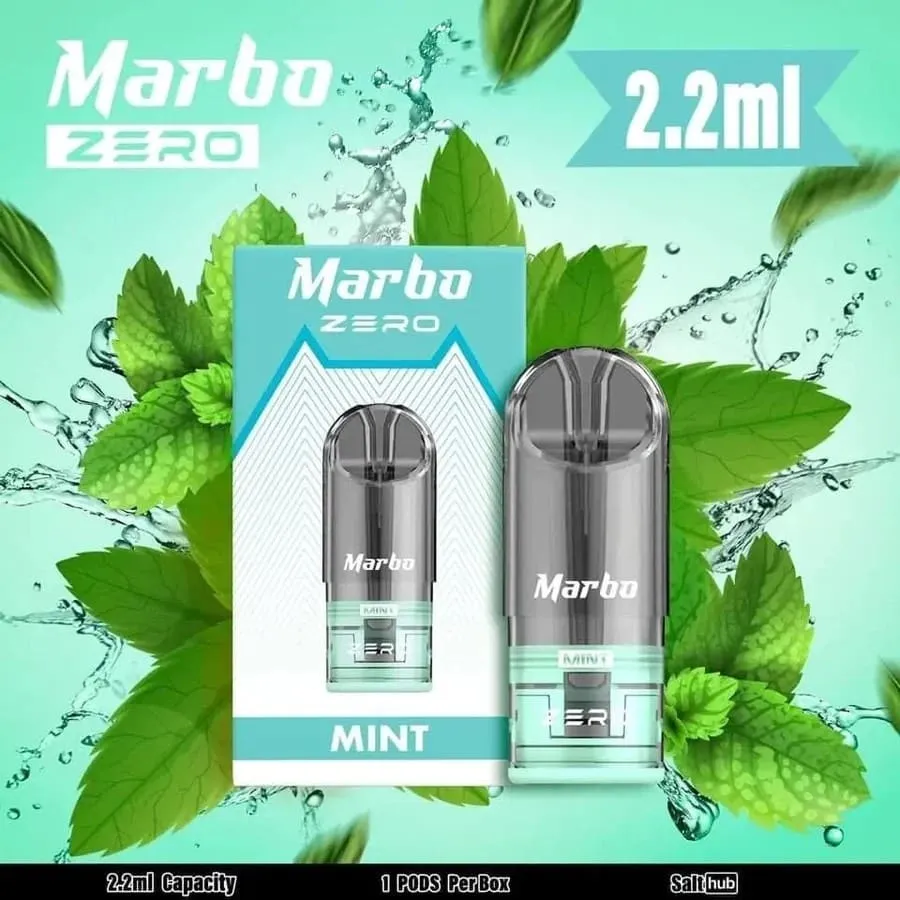Marbo Zero รสมิ้น - 130 บาท