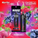 พอตใช้แล้วทิ้ง Marbo ผลไม้รวม – 9000 Puffs - 390 บาท