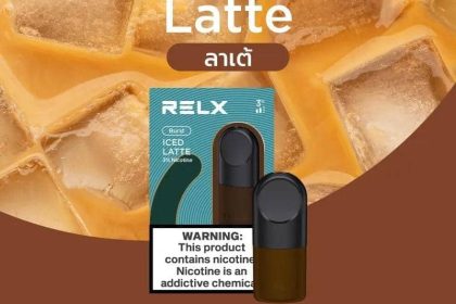 relx infinity รสลาเต้เย็น - 130 บาท