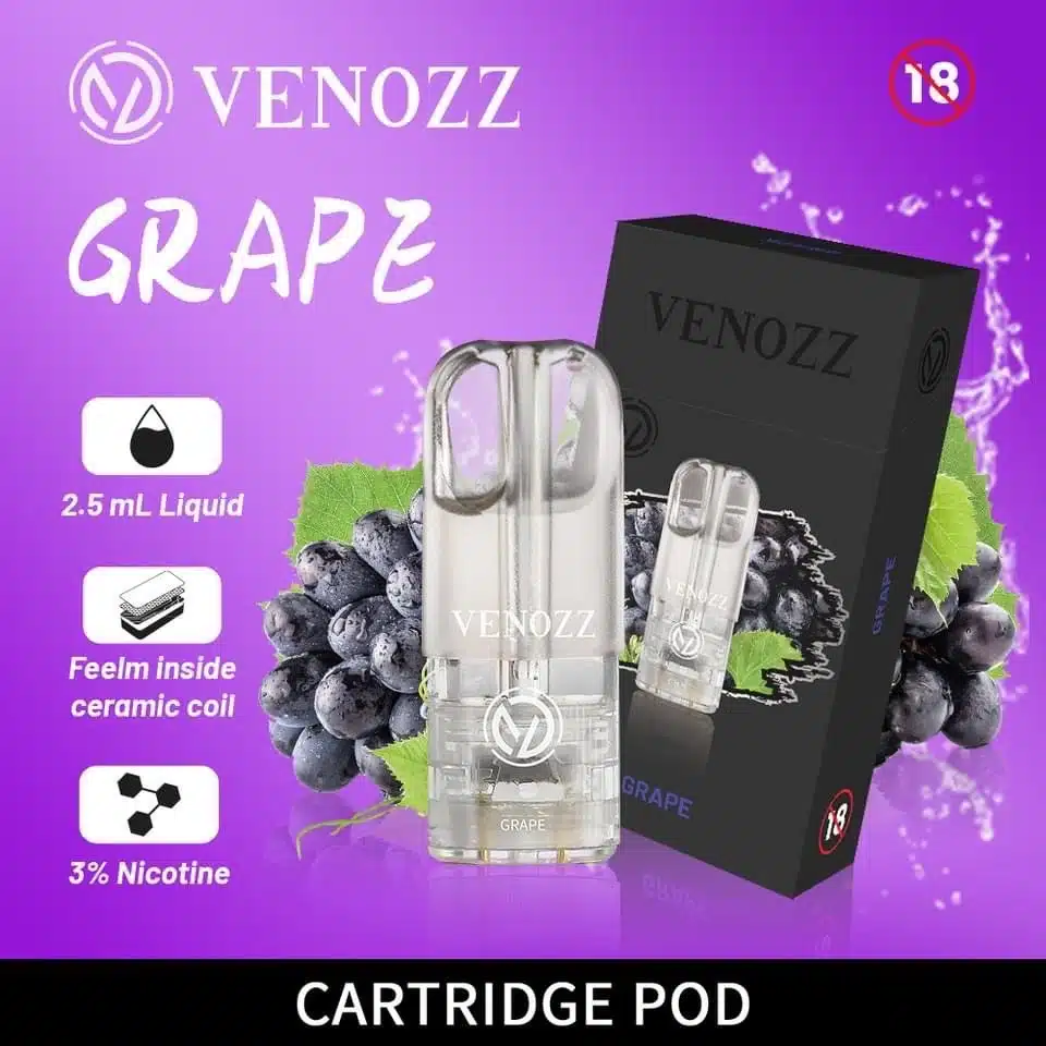 Venozz องุ่นสด เย็นกลาง - 130 บาท