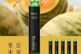 VookBar Scor เมล่อน – 5000 Puffs - 350 บาท