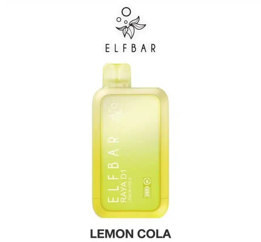 Elfbar RAYA โคล่า มะนาว – 10000 Puffs - 420 บาท