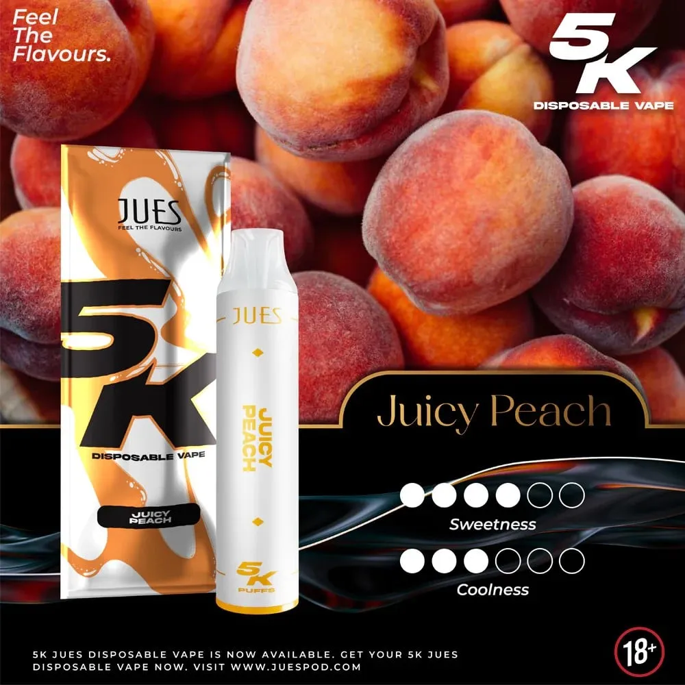 Jues 5000 คำ รสพีช - 350 บาท