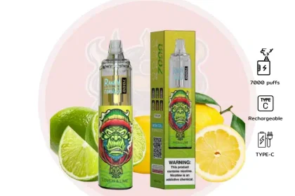 Randm 7000 Puffs เลม่อนมะนาว - 390 บาท