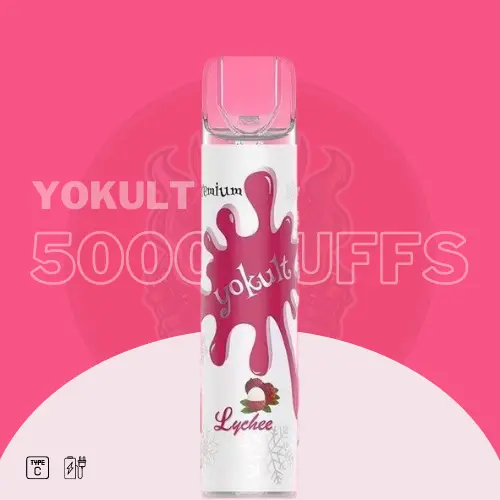 Yokult ลิ้นจี่ – 5000 Puffs - 290 บาท
