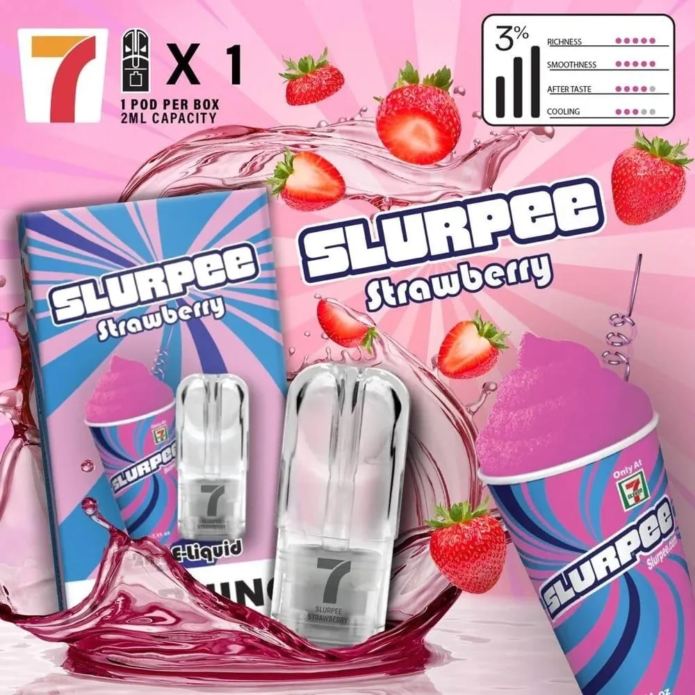 7-11 รส สเลอปีสตอเบอรี - 130 บาท