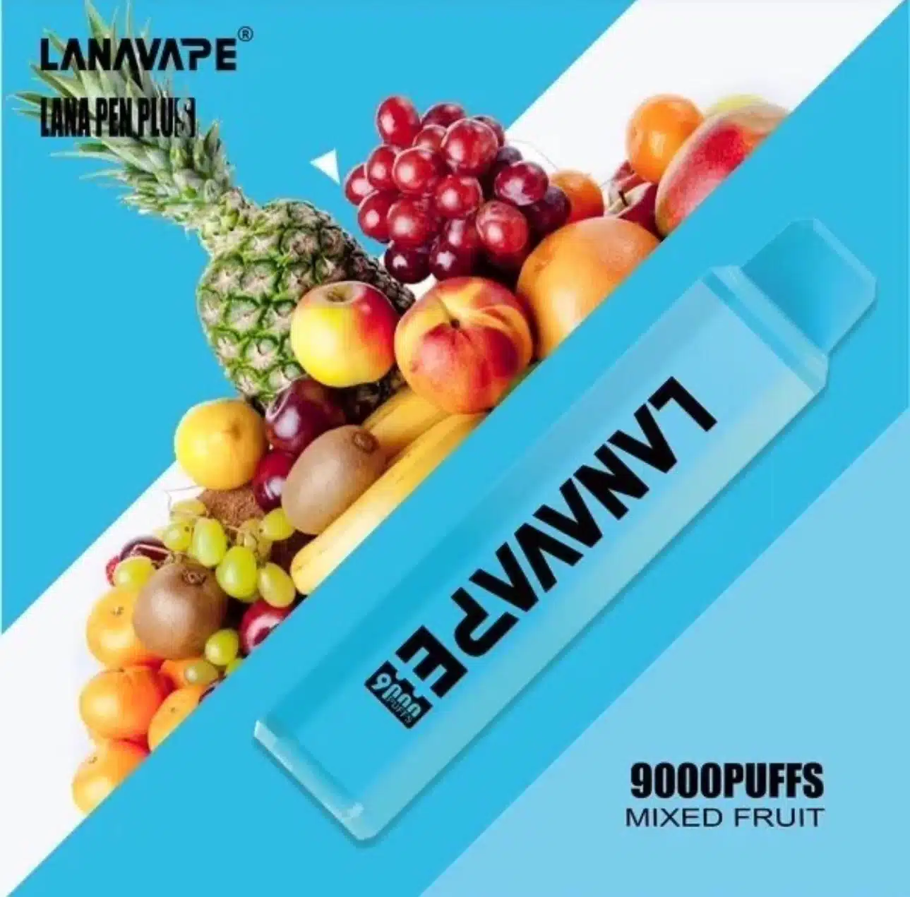 Lanna Vape ผลไม้รวม – 9000 Puffs - 420 บาท