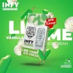 INFY หัวใส รสไอศครีมไลม์วานิลลา - 130 บาท