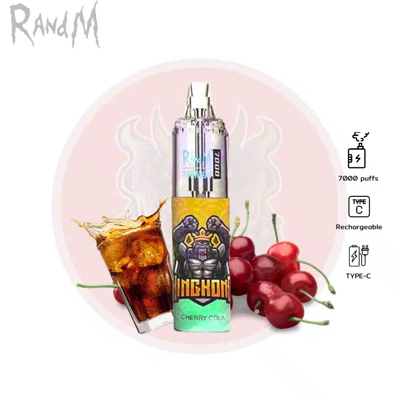 Randm 7000 Puffs เชอร์รี่โคล่า - 390 บาท