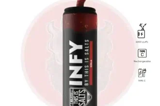 INFY 6000 Puffs โคล่า (Cola) - 350 บาท