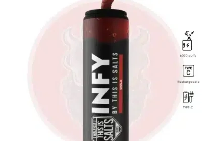 INFY 6000 Puffs โคล่า (Cola) - 350 บาท