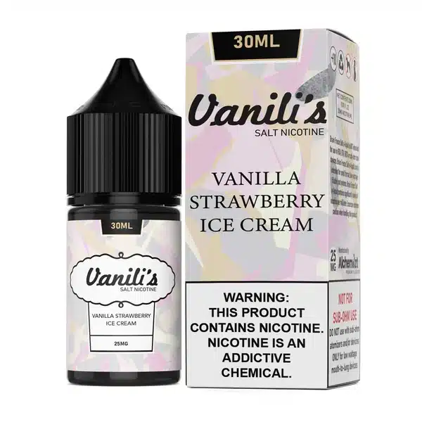 Vanili’s สตอเบอร์รี่ ไอศกรีม 30ml - 250 บาท