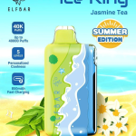 Elfbar Ice King ชามะลิ – 40000 Puffs - 1390 บาท