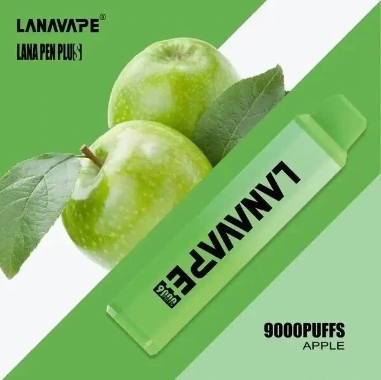 Lanna Vape แอปเปิล – 9000 Puffs - 420 บาท