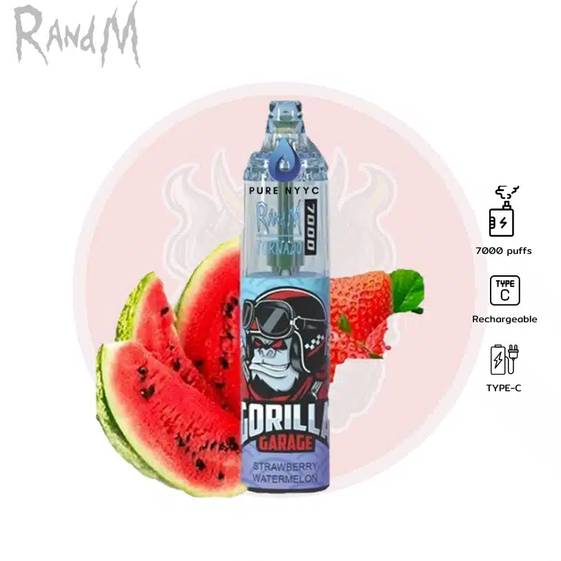 Randm 7000 Puffs แตงโมเย็น - 390 บาท