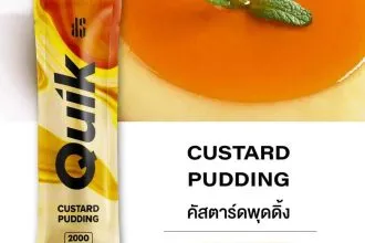 Quik 2000 คำ รสคัสตาร์ดพุดดิ้ง - 290 บาท